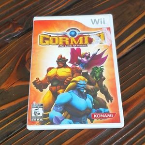 🍄🍓Wii Nintendo Video Game - Gormiti - The Lords of Nature🍓🍄